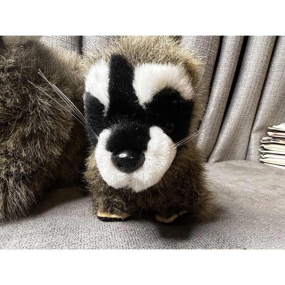 Raccoon Plush Mama Baby Smithsonians Backyard Soundprints Stuffed Animal Toy Lot - Picture 2 of 16